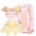 thumbnail image 1 of Gloveleya Baby Doll Baby Girl Regalos Felpa Snuggle Muñecas Peluches Amarillo 16"", 1 of 3