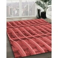 thumbnail image 2 of Ahgly Company Indoor Square Patterned Love Red Area Rugs, 5' Square, 2 of 6