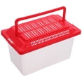 thumbnail image 2 of Shisuyan Portable Fish Tank Handheld Aquarium Fish Tank Transparent Turtle Box Pet Hamster Box, 2 of 8