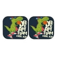 thumbnail image 7 of Xecao Dinosaur Basketball Player for Foldable Car Sun Shades (2-Pack) offer sun protection with an easy-fold design for convenient windshield shading., 7 of 7