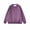 Purple, variant on Dvprdro Cotton Plus Size Sweatshirts for Men Crewneck Long Sleeve Solid Color Pullover Sweatshirts Casual Loose Fit Athletic Comfy Sweat Shirts