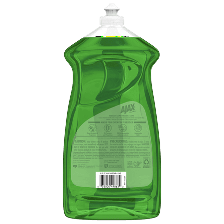 AJAX Liquid Dish Soap, Lime Scent,52 Fluid Ounce