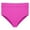 Hot Pink, variant on Seamless Panties for Women Women's Seamless Mid Waist Oversized Cotton Crotch Wrapped Buttocks Shorts Underwear Womens Trendy Underwear XL