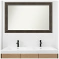 thumbnail image 6 of Amanti Art Custom Wall and Bathroom Mirror (29.5 x 45.5 in.), Rustic Pine Brown Frame, 6 of 7
