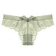 thumbnail image 2 of Gibobby Ropa interior bikini elástica para mujer Logo de personalizado, Tangas a rayas de cintura , Bikini , tangas personalizadas, ropa interior de mujer, bragas, Tanga de al(Verde， S), 2 of 4