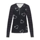 thumbnail image 4 of Puntoco Blusa de manga larga con estampado de rayas informales para mujer Puntoco Puntoco-4686, 4 of 8