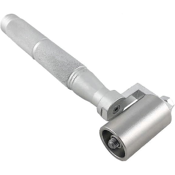 Hand Pressure Roller, Flat Stainless Steel Seam Roller For Wallpaper Edge Joint (40 Mm)