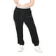 thumbnail image 1 of Pantalón Jogger Roman Fashion Terciopelo Talla Extra 7127 Negro 42, 1 of 6