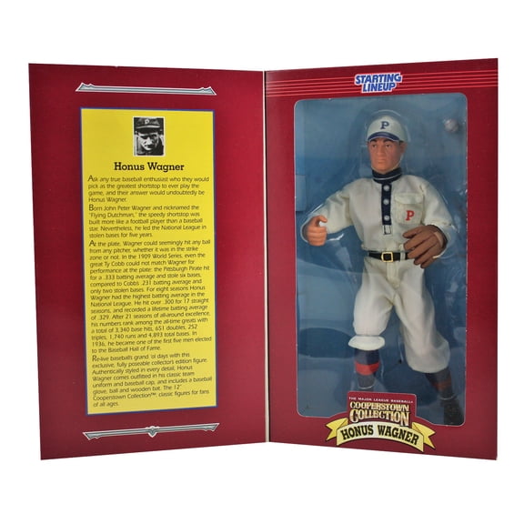 Starting Lineup "honus Wagner" 12" Doll By Hasbro 1996