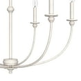 thumbnail image 4 of Hunter - Southcrest 6-light Distressed White, Large Chandelier, Dimmable, Casual Style, Candle Shaped, for Bedrooms, Dining, Living Rooms - 19635, 4 of 7