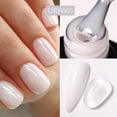 thumbnail image 3 of UR SUGAR-esmalte de uñas de Gel Base de goma Natural, barniz semipermanente, Rosa lechoso, blanco, purpurina, LED UV, 7ml, 3 of 4
