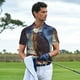 thumbnail image 3 of Fotbe Night Sky Bald Eagle Camiseta Polo de Golf para Hombre con Estampado – Camisa Deportiva Transpirable con Cuello Abotonado-Small, 3 of 6