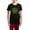With Red Plaid Pant, variant on CafePress - Shamrocks In A Shamrock Women's Dark Pajamas - Women's Short Sleeve Print T-Shirt and Pants Dark Cotton Pajama Set
