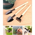 thumbnail image 4 of Garden Tool Set, Gardening Tools Wrought Ironl Hand Tool Garden Tool Set for Women Kids Starter Kit, Outdoor Tool, Gardening Work Set with Ergonomic Handle, Gardening Tools,Thick Handle, 4 of 4