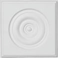 thumbnail image 1 of Ekena Millwork PB05X05X01TR 5.75 In. W X 5.75 In. H X 1.12 In. P Architectural Traditional Bullseye Plinth Block, 1 of 1