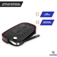 thumbnail image 3 of Ragirno Funda para llave de Piel para Auto Volkswagen Polo, Golf y más Ragirno Funda para llave de Auto, 3 of 6