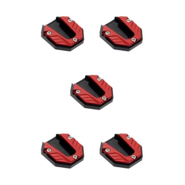 Speravity Caballete Moto Antideslizante - Estabilidad Y Seguridad Garantizadas Accesorios Moto Pata De Cabra Moto Caballete Lateral Rojo Type2 NO2
