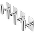 thumbnail image 6 of Wall Towel Hooks, Heavy Duty Sticky Holder Waterproof Towel Hooks for Hanging Coat, Clothes, Closet Hook Wall Mount for Kitchen (Chrome, Adhesive 4 Pack), 6 of 13