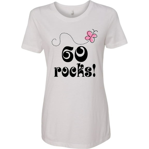 Inktastic 60th Birthday 60 Rocks Women's T-Shirt