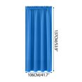 thumbnail image 3 of PATLOLLAV Heat Insulation Curtain Curtains Heat Insulation Energy Saving Bedroom And Kitchen Curtains Solid Colour Blackout Curtains for Patio Door, Doorway, Office, Overnight Shiftworker, 3 of 5