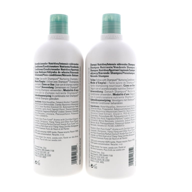 Aveda Shampure Nurturing Shampoo and Conditioner with Abyssinian