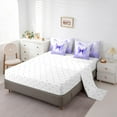 thumbnail image 5 of Castle Fairy Butterfly Glitter Splash 7-Piece Full Bedding Set, 5 of 8