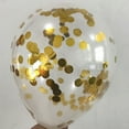 thumbnail image 3 of 10/30/50Pcs 12 inch Clear Confetti Latex Balloons Birthday Wedding BabyShower Decorations New year Globos Party Supplies, 3 of 7