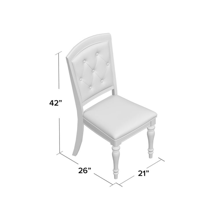 Lusher Upholstered Dining Chair Walmart