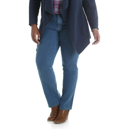 Lee Riders Women's Plus Simply Comfort Straight Leg Jean