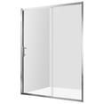 thumbnail image 5 of Halberd Series 59-60"W x 72"H Sliding Framed Shower Door in Polished Chrome with Tsunami Guard Tempered Glass, 5 of 10