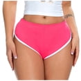thumbnail image 2 of Samickarr Retro Dolphin Shorts For Women Sexy Booty Shorts Sports Yoga Gym Running Basic Slip Bike Shorts Capris Hot Pants, 2 of 2