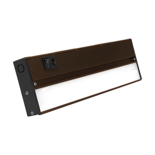 Nicor Lighting NUC512SOB 12.5 in. NUC-5 Series Oil Rubbed Bronze Selectable LED Under Cabinet Light