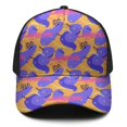thumbnail image 2 of Design Pattern Baseball Cap – Stylish Spliced Design Adjustable Trucker Hat with Full Print Front & Brim, Breathable Cotton Blend Snapback for Sports, Travel & Daily Wear, 2 of 3