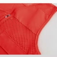thumbnail image 6 of Dagugfen Mens Vests Mesh Breathable Fishing Multi-pockets Photography Travel Hiking Waistcoat Jacket for Women, 6 of 7
