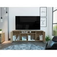 thumbnail image 5 of Tuhome Oak Modern Engineered Wood Prana Tv Stand, 5 of 11