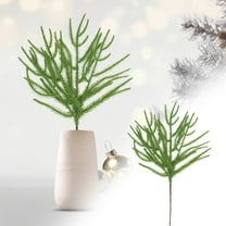 Artificial Pine Needle Branches,Faux Greenery Pine Picks for DIY Holiday Home Decor,D,18.11 In