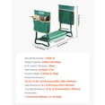 thumbnail image 6 of VEVOR Garden Kneeler and Seat, 6 in Wide Kneeling Pad, Heavy Duty Garden Kneeling Stool, Folding Garden Seat with 2 Tool Bags, Relieve Knee & Back Pain, Portable Garden Bench for Women Grandparents, 6 of 9