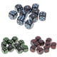 thumbnail image 5 of Dados de plástico para juegos de 16 mm, piezas con puntas para el suministro de juegos de rol. negro rojo, 5 of 9