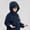 Navy, variant on OGLCCG Boys Reversible Rain Jacket Lightweight Breathable Full Zip Raincoat Outdoor Waterproof Hooded Windbreaker For Kids 3-12 Years