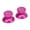 Purplish Red, variant on NFTIGB 2PCS Thumbstick Caps Aluminum Alloy Metal Mushroom Cap Replacement Joystick Buttons Compatible with PS4 Xbox One Gaming Console Controllers - Black Edition (0.78 inches / 2 cm)
