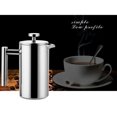 thumbnail image 3 of Walson 304 Stainless Steel Coffee Percolator Double strainer Tea Maker Home Kitchen Drink Tool 350ml, 3 of 9