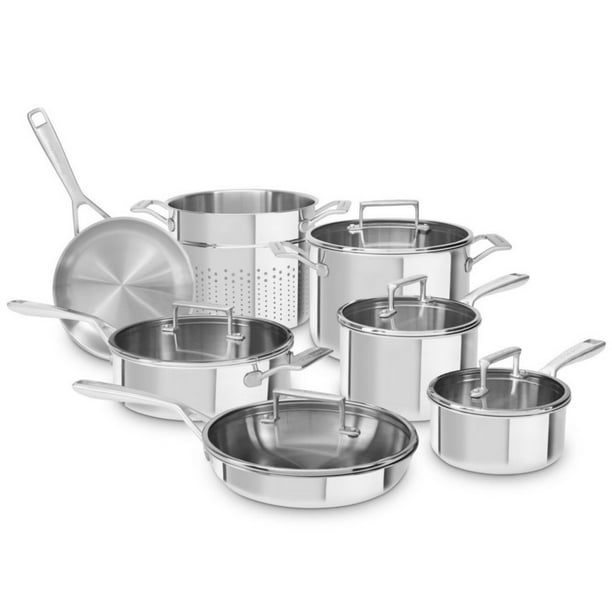Kitchenaid Copper Core Cookware Set 10 Pieces : Best Copper Cookware out of top 15 2019 : Shop 10 piece 5 ply copper core cookware set online at bloomingdales.com.
