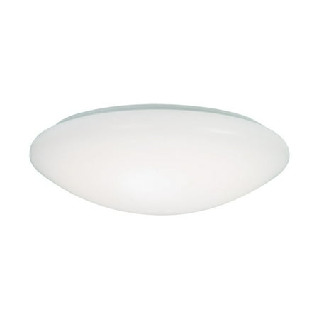 

Metalux 9 White Round Integrated LED Flush Mount Ceiling Light