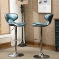 thumbnail image 2 of 360° Swivel Barstool with Plush Seat and Footrest / Modern Design for Living Room, 2 of 5