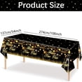 thumbnail image 4 of Mantel de 137x274cm para decoración del hogar, cubiertas de mesa de Feliz Año Nuevo, suministros para fiesta de Nochevieja, 1 piezas, 2024, 4 of 4