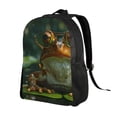 thumbnail image 2 of Haiem Intellectual Frog Pond Backpack - Stylish and Durable 15-inch Laptop Backpack with Waterproof Oxford Fabric, 2 of 8
