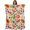 White, variant on Summer Fruits Blanket Soft Cozy Warm Throw Blanket for Couch, Plush Fuzzy Flannel Blankets for Sofa, Tropical Fruity Watermelon Kiwi Exotic Bed Blankets Lightweight Gifts for Women, 40"x50"