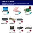 thumbnail image 3 of (2 Pack) 2.4GHz Wireless PC USB NES Style Controller Compatible with Super XYCCA , XYCCA Game pad for Windows PC MAC Linux Raspberry Pi Emulator [Rechargeable] [Plug & Play], 3 of 7
