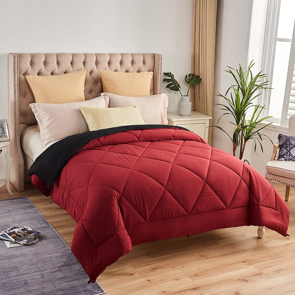 All Season Down Alternative Comforter,Quilted Duvet Insert ...