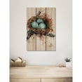 thumbnail image 6 of Day Dream HQ  16 x 24 in. Crousers Robins Nest Inside & Outside Cedar Wall Art, 6 of 7